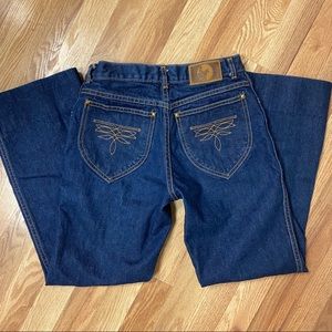 Vintage 1970s Brittania Bell Bottom Jeans